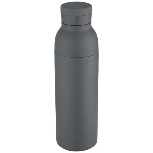 Bouteille isotherme recyclée personnalisée 650ml Illuminate Gris crépuscule